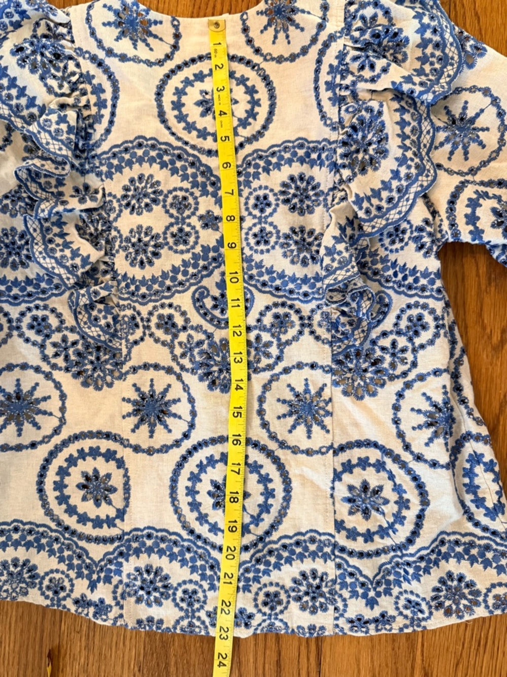 Sézane south blouse. Like new. Size 40 - Picture 8 of 8